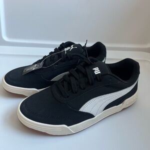 Puma Black and White Sneakers